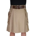 thumbnail image 5 of Damn Near Kilt 'Em Classic Wide Leather Kilt Belt, Brown, Large, 5 of 6