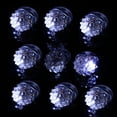 thumbnail image 4 of 200Pcs White LED Rings Light up Rings Soft Rubber Flashing Bumpy Rings Rave Wedding Party Luminous Toy Glow In The Dark, 4 of 9