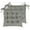 Gray, variant on Corduroy Chair Cushion with Ties Ultra Soft Warm Floor Cushion for Reading Nook Comfortable Square Seat Cushion for Adult 15.7"x15.7" Set of 2