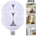 thumbnail image 1 of Mini Bombilla LED Fútbol ​​luz Plegable Con Aspa Ventilador 90mm/110V 2 Uds., 1 of 9