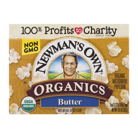 Newman's Own Organics Pop's Corn Butter 3.3 oz