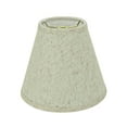 thumbnail image 2 of Aspen Creative 32471 Transitional Hardback Empire Shaped Spider Construction Lamp Shade in Flaxen, 8" wide (4" x 8" x 7"), 2 of 5