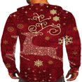 thumbnail image 2 of PENGXIANG Sweat à Capuche avec Zip et Manches Longues pour Homme, 2 of 3