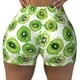 thumbnail image 2 of Fotbe Green Kiwi Shorts Sin Costuras – Shorts Deportivos de Cintura Alta para Mujer, Elásticos para Gimnasio, Yoga, Running o Ciclismo-Large, 2 of 8