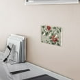 thumbnail image 5 of Yayeee Toggle Light Switch Wall Plate 2-Gang 4.56"x4.48" Decorative Outlet Cover, Red Floral Pattern, 5 of 7