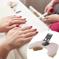 thumbnail image 6 of Manicure Arm Rest Nail Art Pillow Phone Holder Adjustable PU Leather Support for Salon Technicians and Home Use, 6 of 7
