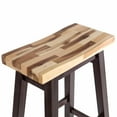 thumbnail image 5 of Sonoma Backless Saddle Counter Stool - Blended Espresso Finish, 5 of 6
