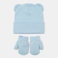 thumbnail image 5 of Leey-World Preemie Hats for Baby Girls Soft Newborn Beanies with Bear Ears Caps for Infant Girls Boys Cute Baby Nursery Hats, 5 of 8