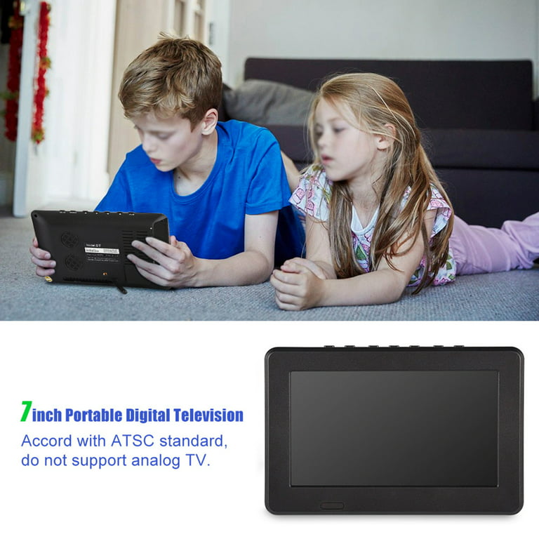 Dpofirs 10in Portable TV, ATSC HD TFT LED Pocket Digital
