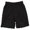 Black, variant on At The Buzzer Boys Athletic Shorts (Royal, Boys 8)