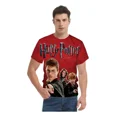 thumbnail image 2 of Camiseta De Manga Corta Con Estampado Suelto De Harry Potter, 2 of 6