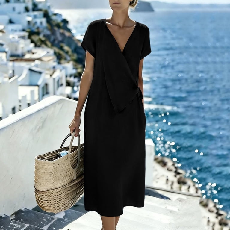 ladies midi shift dresses Women's Midi Shift Dresses