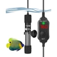 thumbnail image 1 of Calentador de acuario AquaMiracle®, ajustable, sumergible, 150 W, con forma de pez, 1 of 7