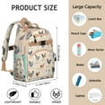 thumbnail image 6 of Chicken backpack, cute hen and farm animal designs, lightweight backpack for school or birthday gift, 6 of 6