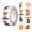1 pack, variant on zhonghuaying Watercolor Wild Creature Printed Sticker Roll Cut Peel Off Self Stick Label Continuous Dispensing Graphic Reel