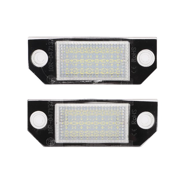 4502331, Par De Luces De Matrícula De Alto Brillo Anticolisión Trasera Para Coche OTVIAP Licence Plate Light