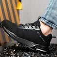 thumbnail image 4 of Furuian Steel Toe Shoes for Women Men Lightweight Safety Sneakers Slip Resistant Comfortable Work Shoes, 4 of 6