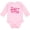 AD-Pink, variant on Inktastic My First Valentine's Day with Pink Heart and Arrow Boys or Girls Long Sleeve Baby Bodysuit
