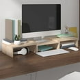 thumbnail image 1 of vidaXL Monitor Stand 60x24x10.5 cm Solid Wood Pine, 1 of 5