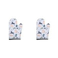 thumbnail image 4 of kurtrusly Heavy-Duty And Heat Resistant Oven Mitts For Home And Restaurant Use Oven Insulation Resistant Silicone Oven Mitts 2Set, 4 of 6