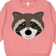 thumbnail image 3 of Inktastic Raccoon Animal Face Toddler Sweatshirt, 3 of 4