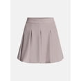 thumbnail image 6 of Avia Women's Pique Knit Pleated Bubble Hem Skort, Sizes XS-XXXL, 6 of 7