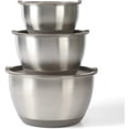 thumbnail image 5 of Martha Stewart Rhinewell Mirror Polish 6 Piece Stainless Steel Mixing Bowls with Lid and Non-Slip Base - Grey, 5 of 7