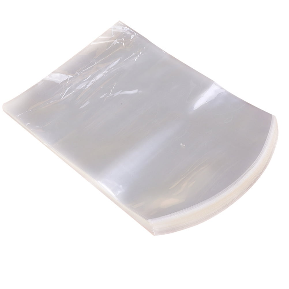 HEMOTON 100Pcs Shrink Wrap Bags PVC Heat Shrink Film Bags Seal Wrapping