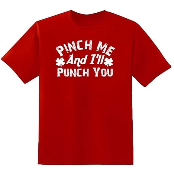 RedBarn Pinch Me Novelty Sarcastic Mens Graphic T Shirts