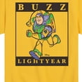 thumbnail image 3 of Toy Story 4 - Type Block Buzz - Toddler & Youth Short Sleeve Graphic T-Shirt, 3 of 5