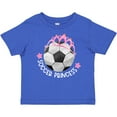 thumbnail image 3 of Inktastic Soccer Princess- Tiara Girls Baby T-Shirt, 3 of 5