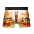 thumbnail image 2 of Happy Thanksgiving Goldendoodle Give Thanks Fall Beanie Scarf Welcome All Over Print Boxer Briefs Underwear for Men Dad Doodle Dog Lover Gifts Idea - 00020, 2 of 6