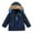 O-Navy5817, variant on CUZIBR Children Winter Boy Jacket Coats Hooded Coats Fashion Kids Warm Clothes Jacket Boys Coat&jacket Cozy Dailywear For Toddler