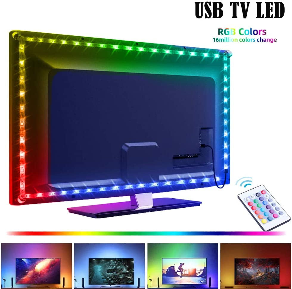 LED Strip Lights USB Powered, 6.6ft Led Tv Backlights, Led Strip Lights