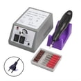 thumbnail image 1 of Gray Electric nail file with 12 accessories for grinding/polishing, 1 of 4
