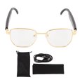 thumbnail image 2 of Lunettes Intelligentes AI, Lunettes de Traduction Multifonctions 5.4 avec Lentille Transparente pour une Communication en Temps Réel, 2 of 7