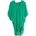 thumbnail image 1 of LinYooLi Wrap Shawl Poncho Cape for Women Oversized Solid Color Hooded Pashmina with Tassels Cold Weather, 1 of 5