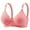 Z-Watermelon Red, variant on XFLWAM Womens Breathable New Air Bra Underwear Seamless High Support Ultra Bralettes Padded No Underwire Front Closure Bras
