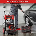 thumbnail image 6 of Seizeen 3600PSI Gas Powered Pressure Washer – 7HP Aluminum Pump, Built-In Foam Cannon, 4 Nozzles, 2.6GPM Flow Rate, 32.8FT Max Spray Distance, 6 of 11
