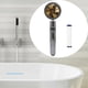 thumbnail image 5 of Cabezal de ducha presurizado de mano con rotación de 360 ​​gra con boquilla rociadora de ventilador pequeño Cabezal de ducha de baño para niños amarillo Baoblaze Cabezal rociador, 5 of 8