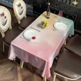 thumbnail image 2 of Dreamy Pastel Sky Rectangle Tablecloth 60"x102",Waterproof Polyester Rectangle Table Cloth, Wipeable Spillproof Polyester Tablecloth for Dining, Camping, Indoor and Outdoor, 2 of 6