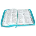 thumbnail image 2 of Biblia RVR60 Jardín Turquesa con índice y cierre Letra 19 Puntos, 2 of 3