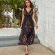 thumbnail image 5 of Paisley Print Vestido Sin Mangas , Vestidos De Lujo Para Ocasiones Oficiales, 5 of 5