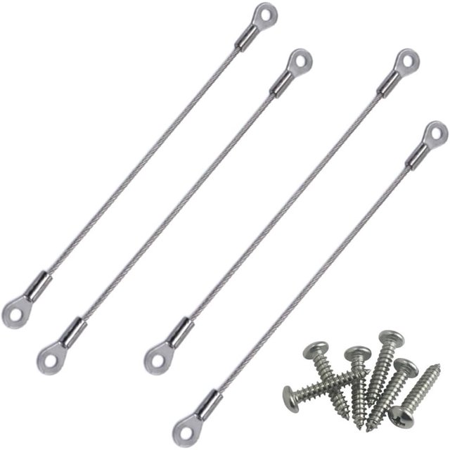 Exquisite Cabinet Door Restraint,Cabinet Hinge Limiter,Door Opening Angle Protector with Mounting Screws (5, 6 Inch) 6 Inch offering exceptional insulation for your home