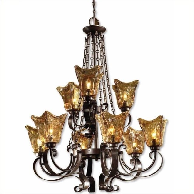 Beaumont Lane 9 Light Chandelier in Oil Rubbed Bronze