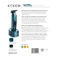 thumbnail image 2 of Cocco® Hyper Veloce Pro Trimmer Collection: Precision Trimmers for Professionals, Digital Gap™ Ambassador Graphene Blade, High-Torque DC Motor, All-Metal, Cordless (Limited Edition in Dark Teal), 2 of 6