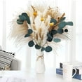 thumbnail image 4 of Dried Pampas Grass,65 Pcs Dried Flowers Decoration Natural Pampas Grass Decor Small Dried Flowers Dried Plants Home Wedding Decor Bedroom Balcony Kitchen Home Decor, 4 of 7