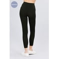 thumbnail image 5 of Women's 3 Pack Seamless Stretch Leggings High Waist Soft Nylon Spandex, 5 of 7