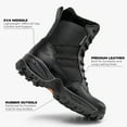 thumbnail image 7 of Maelstrom Military Tactical Work Waterproof Boots with Side Zipper, Black, Size 15M, 7 of 7