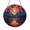 Acrylic 3.5 Inch, variant on Round Stained Glass Aurora Window Decor Featuring Flowing Red Light Patterns and Night Landscape